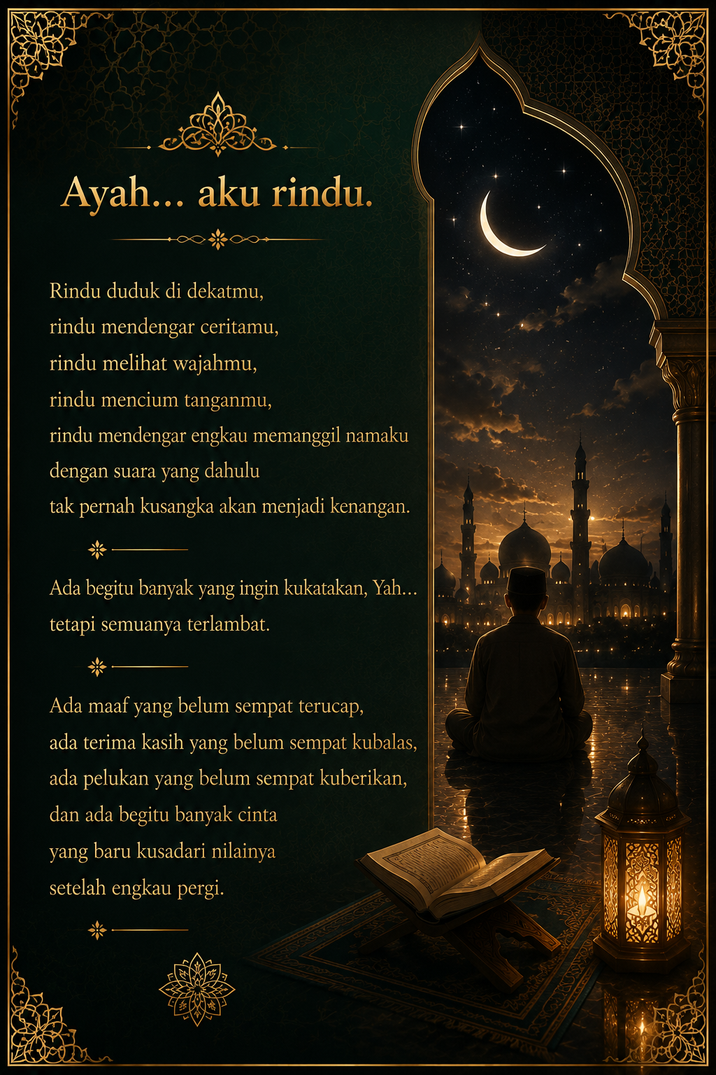 Slider Almarhum